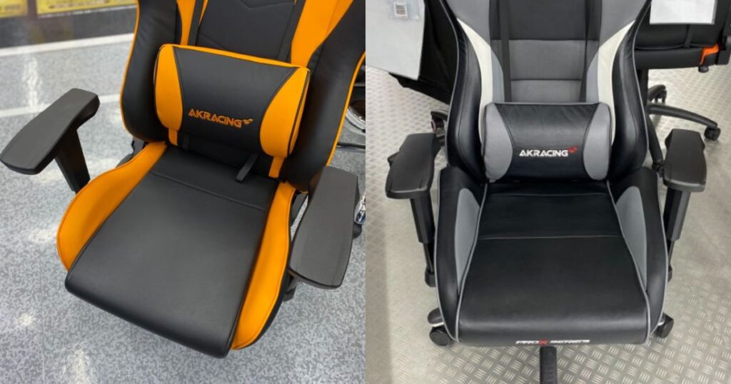 AKRacing Nitro V2とPro-X V2の座面