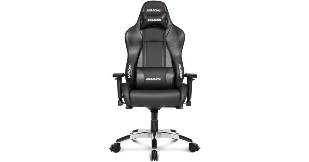 カーボンブラックのAKRacing Premium（公式サイトより引用）