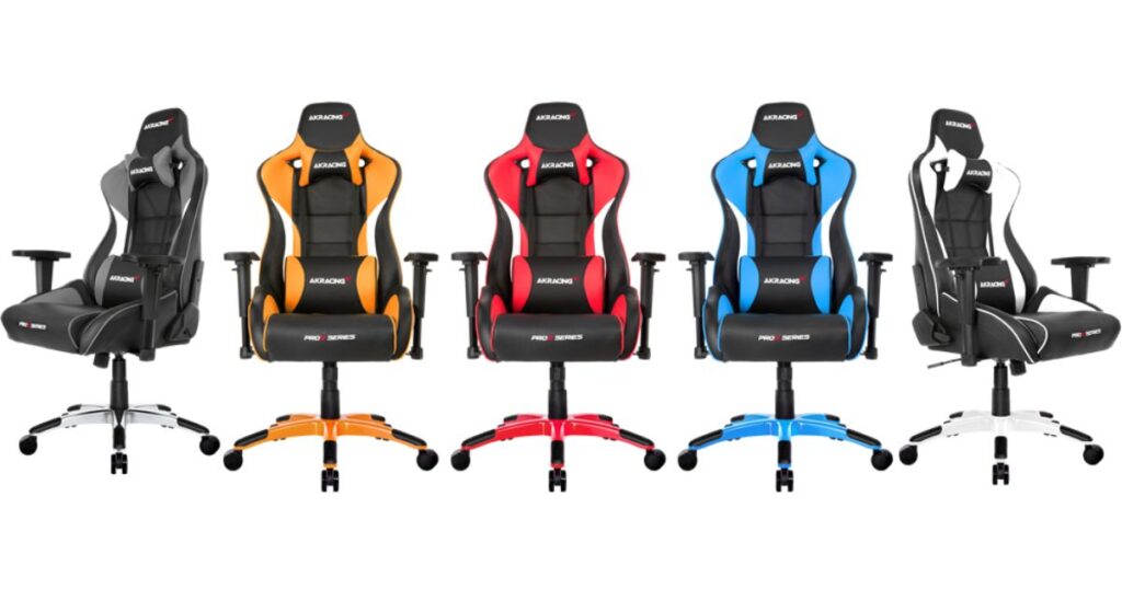 AKRacing Pro-X V2のカラーラインナップ（公式より引用）