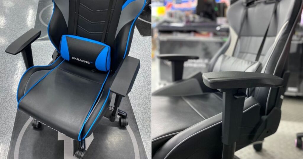 AKRacing OvertureとPRO-X V2のアームレストの比較
